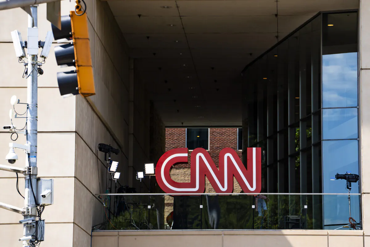 CNN headquarters in Atlanta, in a file image. (Madalina Vasiliu/The Epoch Times)