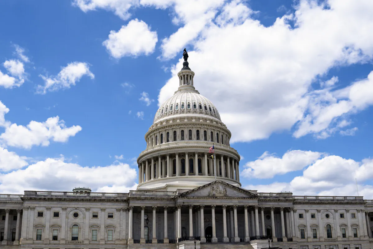The U.S. Capitol building on June 11, 2024. (Madalina Vasiliu/The Epoch Times)