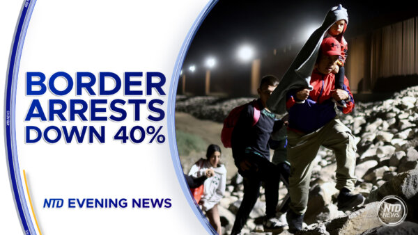 Border Arrests Down 40%