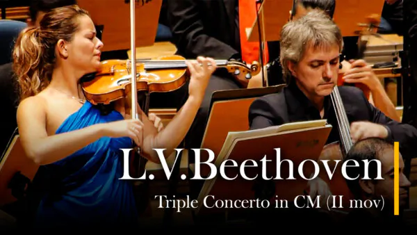 Beethoven: Triple Concerto in C Major (2nd Mov.) | Heliópolis & Isaac Karabtchevsky Symphony Orchestra