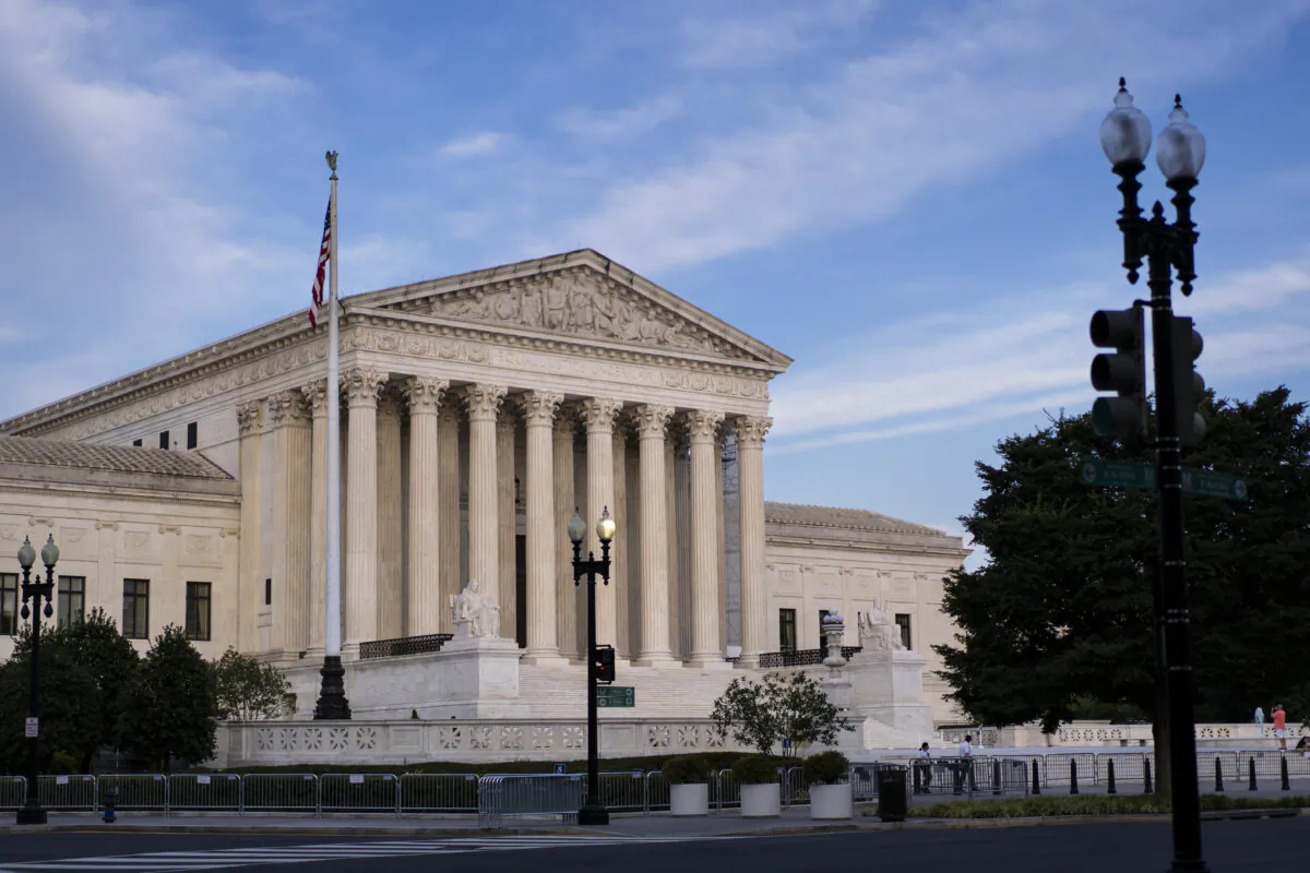 The U.S. Supreme Court in Washington on June 25, 2024. (Madalina Vasiliu/The Epoch Times)
