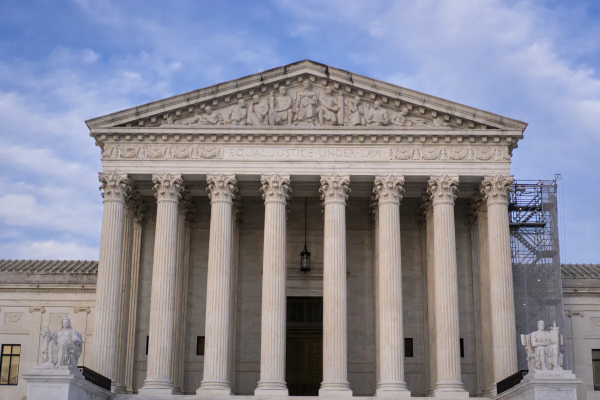 The U.S. Supreme Court in Washington on June 25, 2024. (Madalina Vasiliu/The Epoch Times)