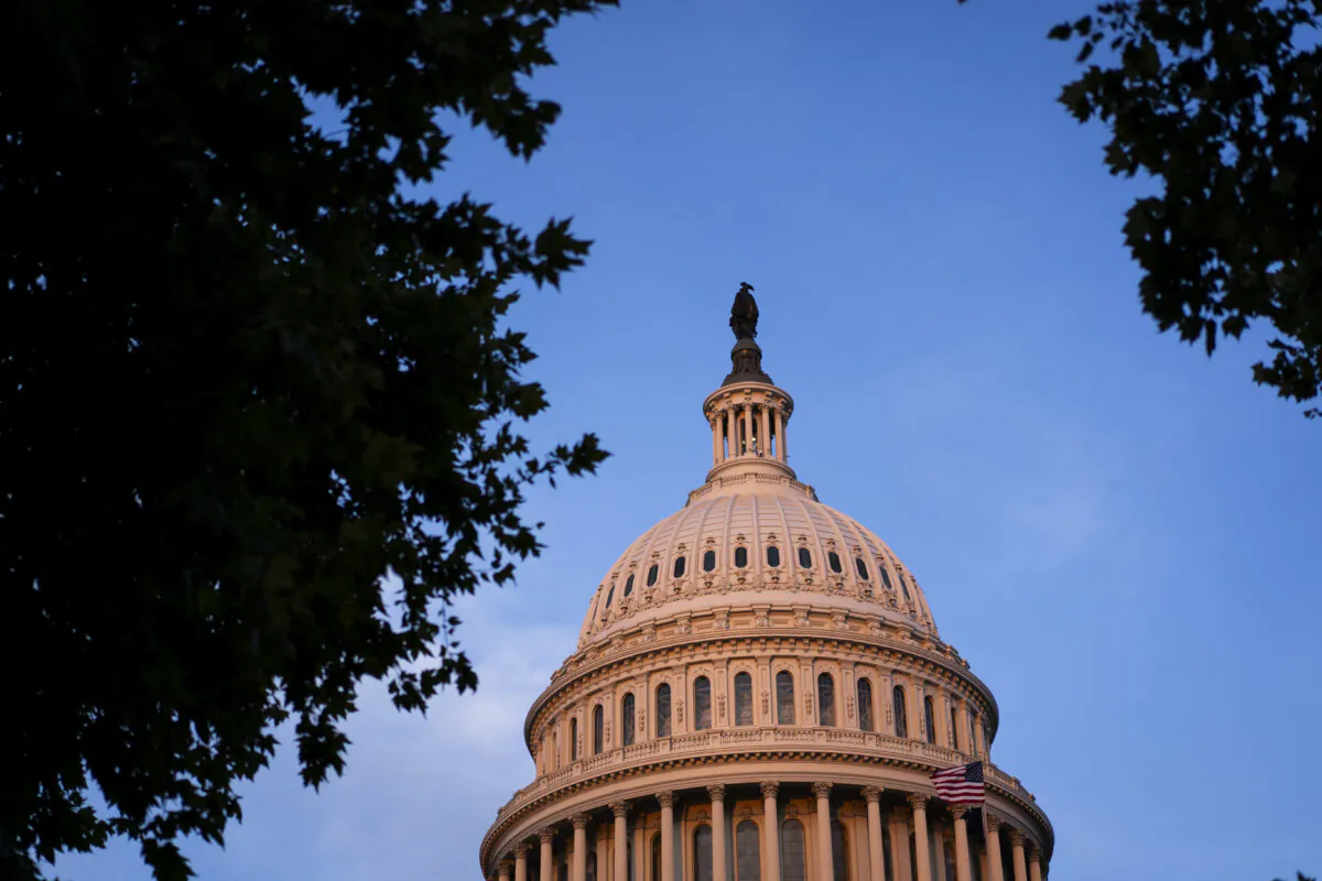 The U.S. Capitol building on June 25, 2024. (Madalina Vasiliu/The Epoch Times)