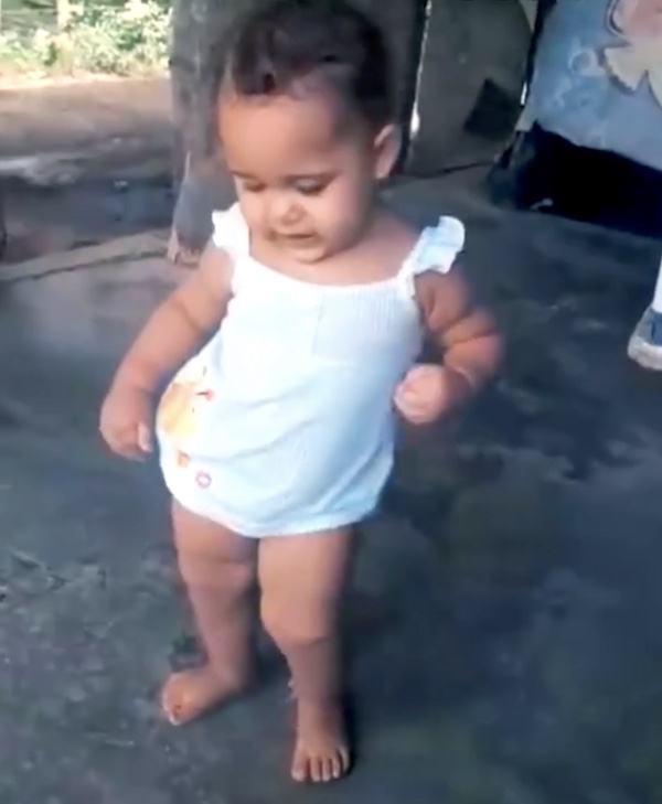 Baby Dances Alone to Music