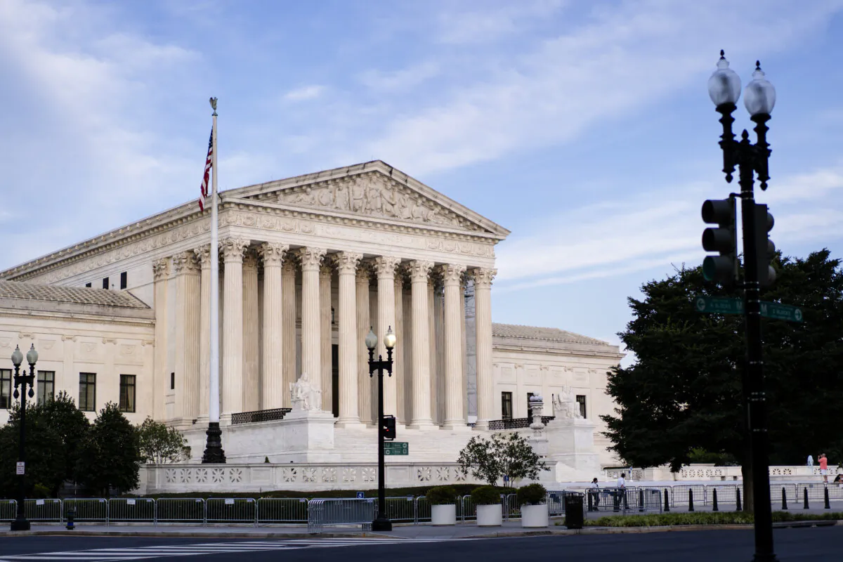 The Supreme Court in Washington on June 25, 2024. (Madalina Vasiliu/The Epoch Times)