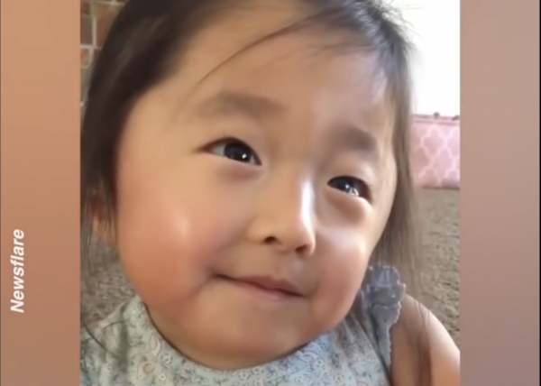 Adopted Girl and Her Mother Discuss When They First Met. Cuteness Overload!
