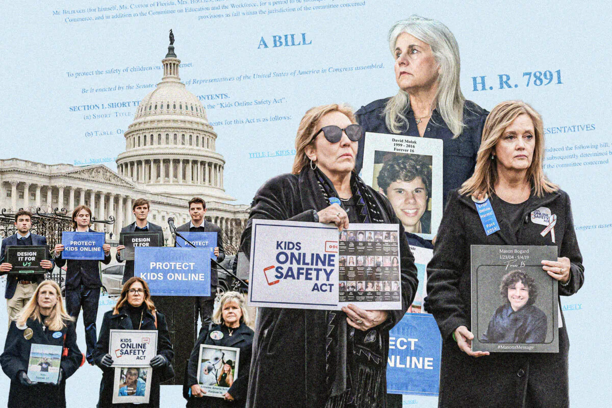 (Illustration by The Epoch Times, Getty Images, Courtesy of David's Legacy Foundation)