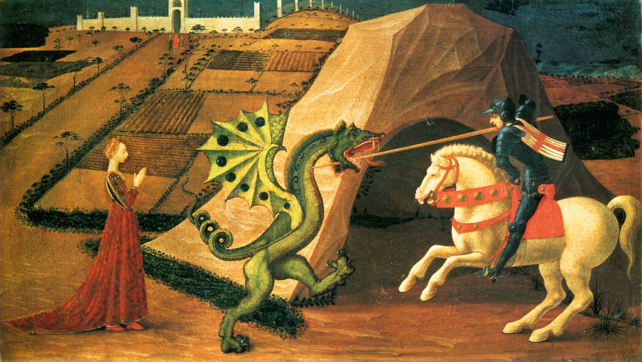Puzzle: Saint George and the Dragon