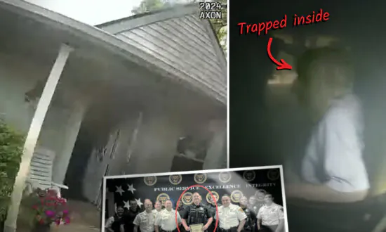 VIDEO: New Jersey Policeman Sees Smoke Billowing From Home, Dashes in to Save Man Trapped Inside