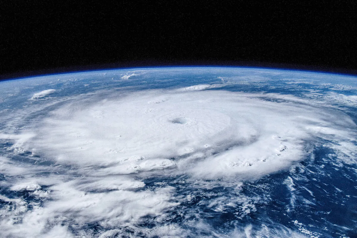 This image provided by NASA shows Hurricane Beryl from the International Space Station on  July 1, 2024. (The Canadian Press/AP-HO, NASA)