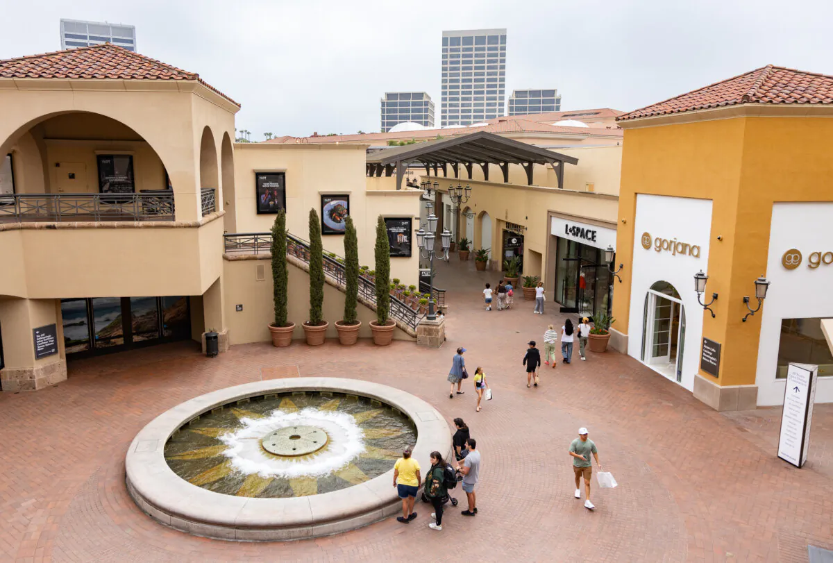 Fashion Island mall in Newport Beach, Calif., on July 3, 2024. (John Fredricks/The Epoch Times)