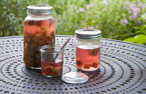 Japanese Knotweed Pickle and Soda