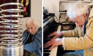 98-Year-Old Musician Who Won an Award for His Rendition of ‘Moonlight Sonata’, Has a Classical Music Concert Every Night