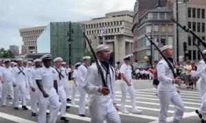 Boston Holds Independence Day Parade and Annual Reading of the Declaration of Independence