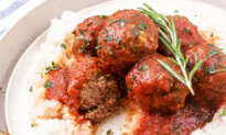 Meatballs and Cauliflower Mash