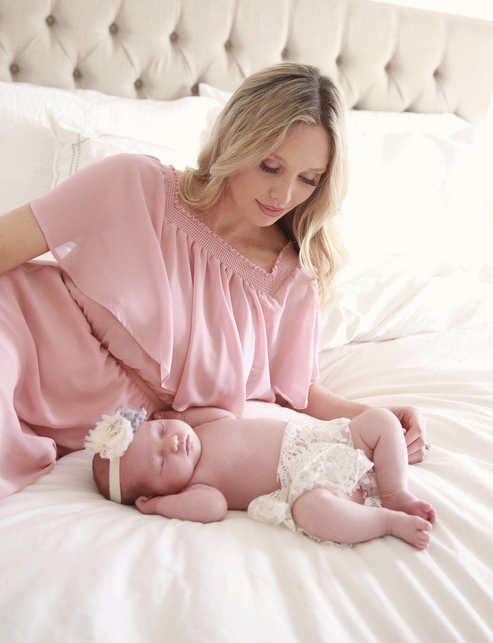 Mrs. Alder with Olympia.