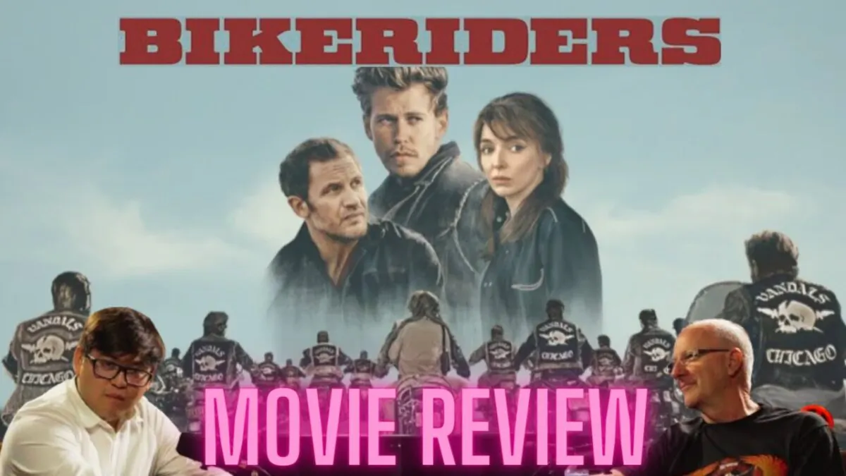 The Reel Generation Gap hosts BJ and Fred dissect the 2023 film "The Bikeriders." (RGG)