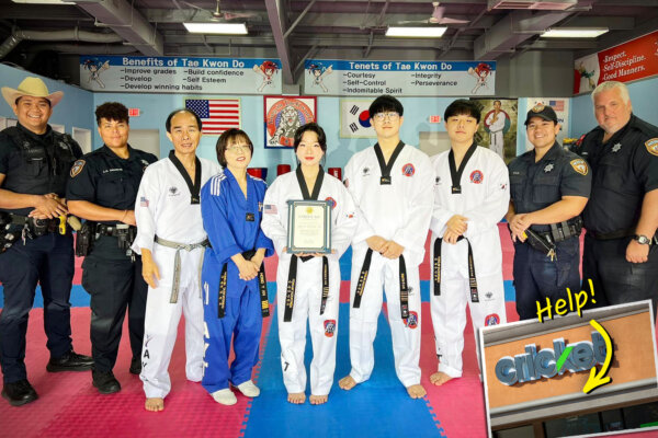 Texas Taekwondo Family With Black Belts Hear Screams Next Door—Pin Assault Suspect for Sheriff