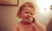 Girl Rambles Funnily Over Hotel Telephone