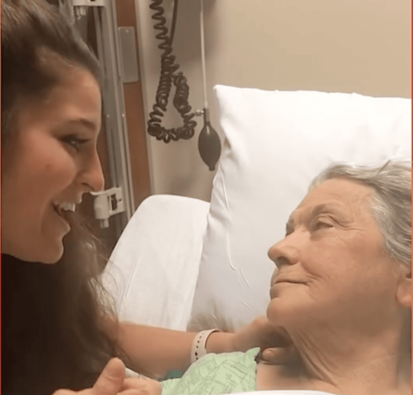 Nurse Serenades Patient With Song