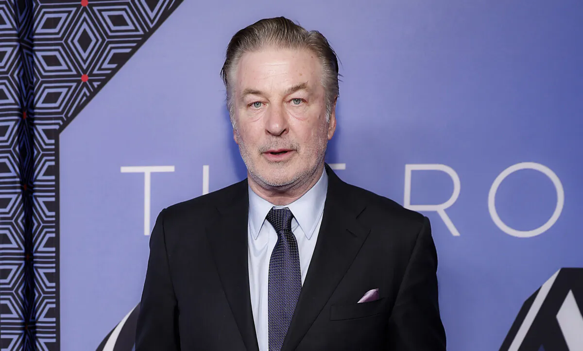 Alec Baldwin attends The Roundabout Gala 2023 at The Ziegfeld Ballroom in New York on March 6, 2023. (John Lamparski/Getty Images)