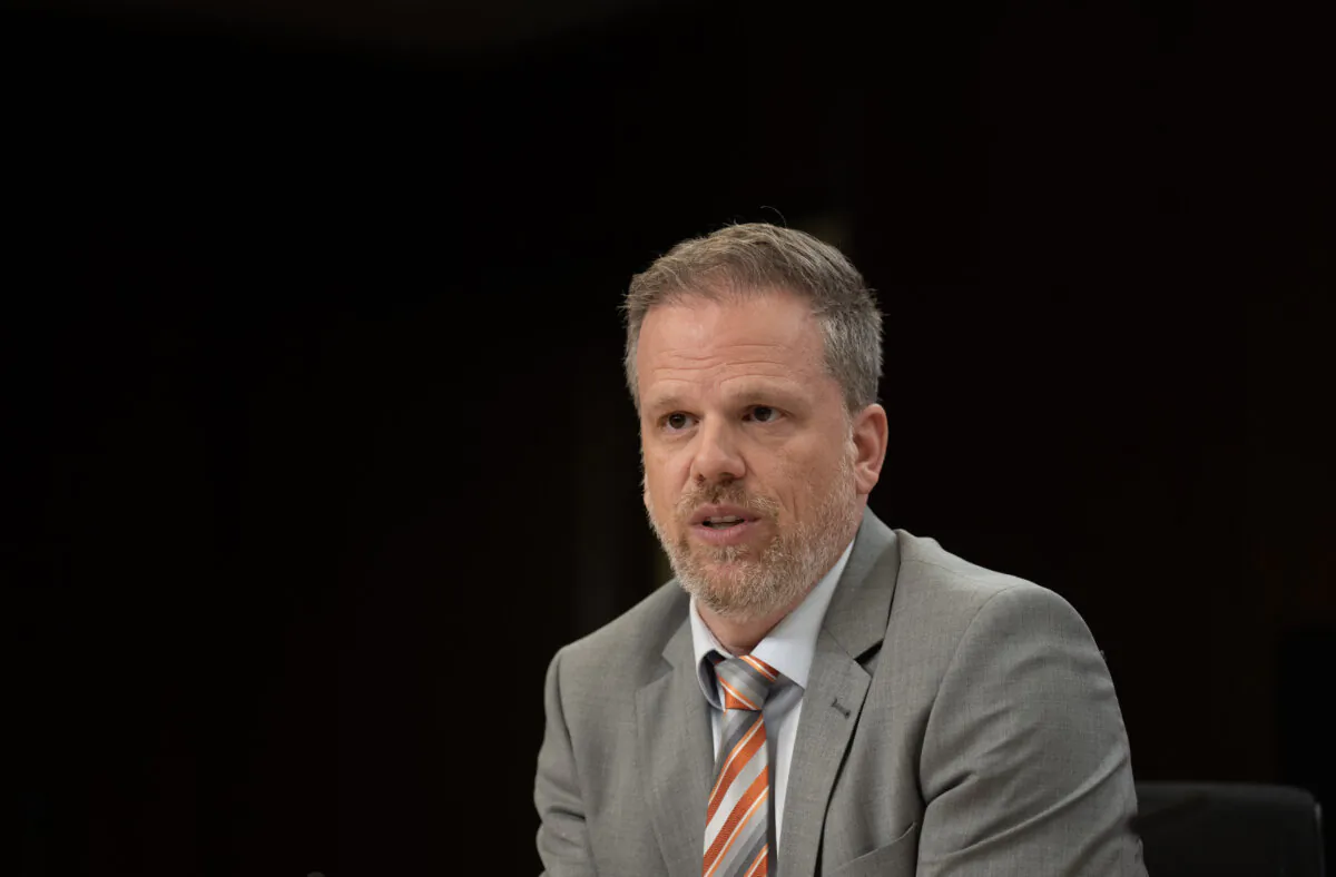 Health Minister Mark Holland responds to a question during a news conference in Ottawa, on June 18, 2024. (The Canadian Press/Adrian Wyld)