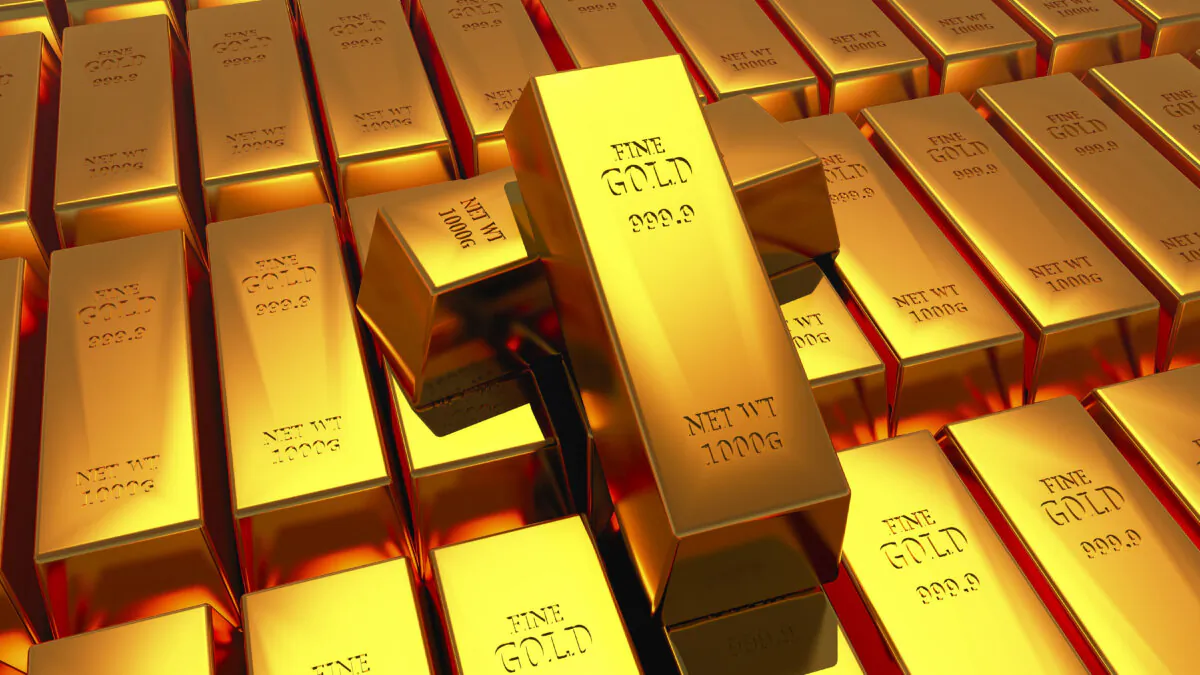 Gold bar (happymore/Shutterstock)