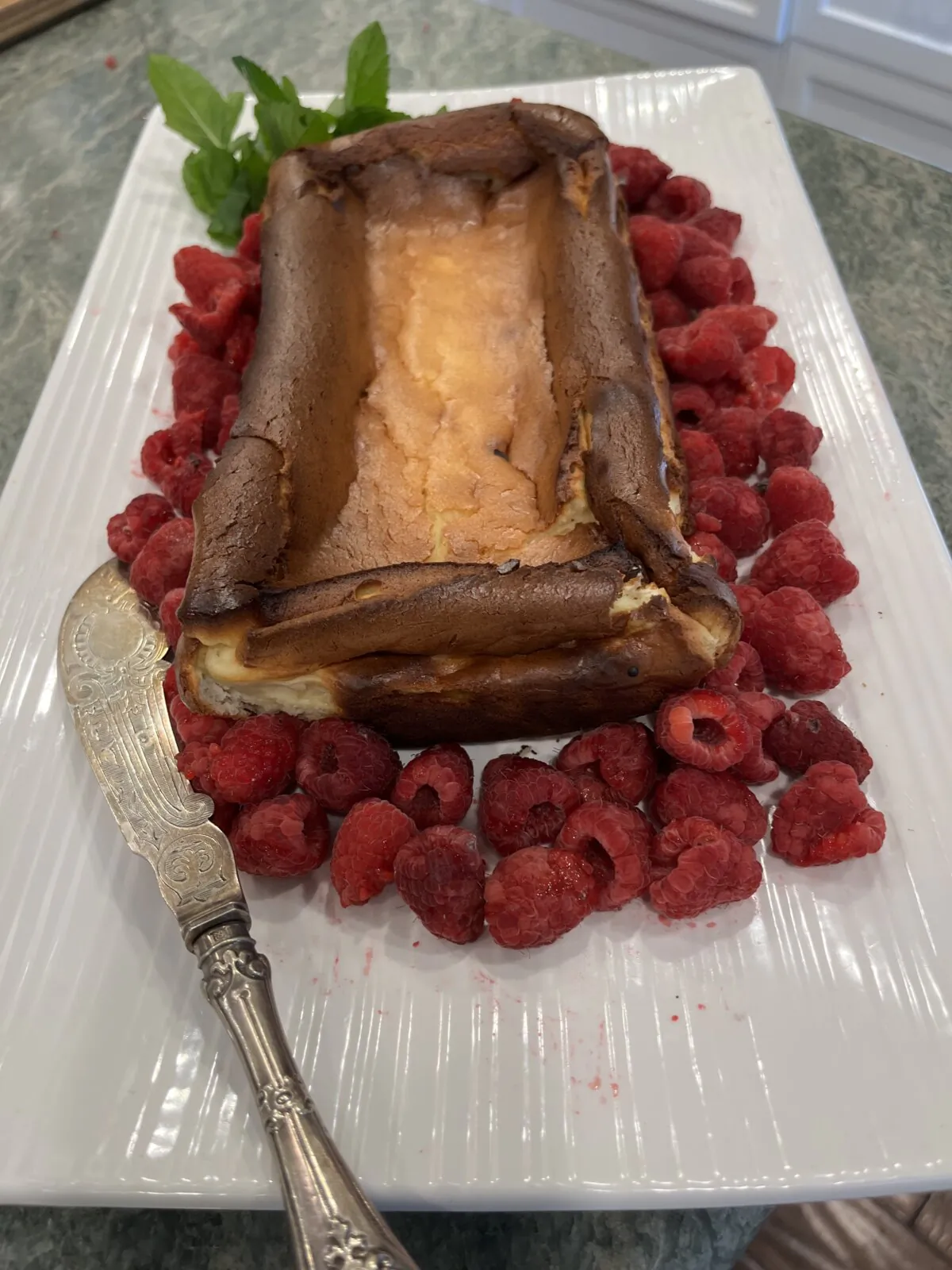 It’s very important to watch the cheesecake toward the end of its baking time to make sure it doesn’t overbake. (Diane Rossen Worthington/TNS)