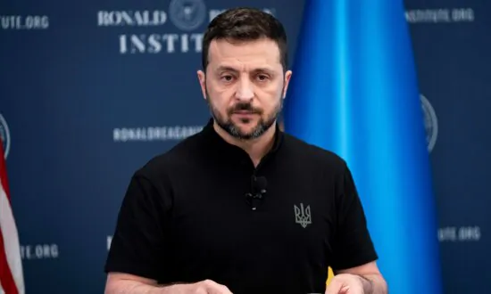 Zelenskyy Delivers Address at Reagan Institute in Washington