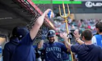 Raleigh Again Homers From Each Side of Plate as Mariners Rout Angels