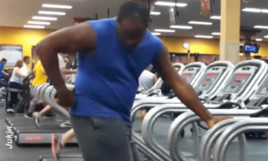 Amazing Treadmill Dance