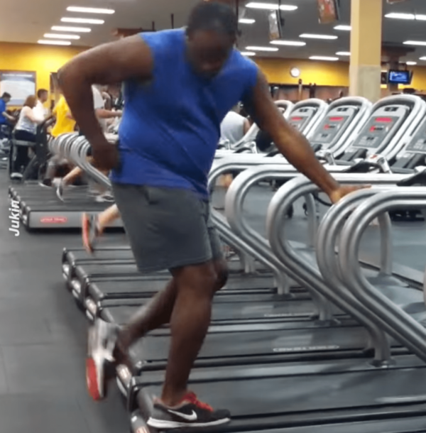 Amazing Treadmill Dance