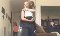 Big Sister Surprises Siblings With Visit Home After Four Months Apart