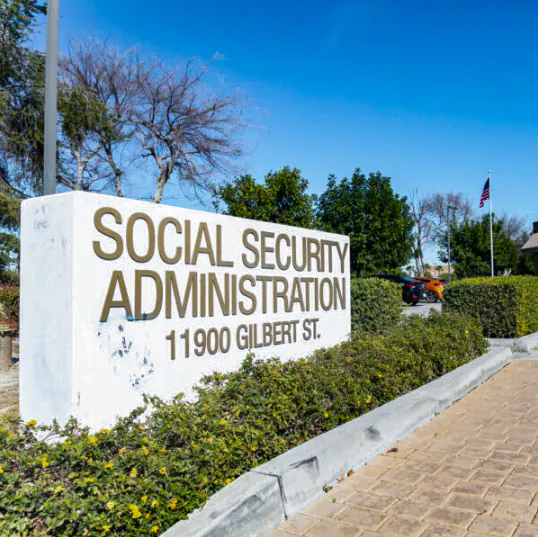 A Social Security Administration site in Garden Grove, Calif., on Feb. 19, 2021. (John Fredricks/The Epoch Times)