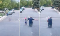 VIDEO: Adorable 2-Year-Old Excitedly Runs Toward His Grandpa, Touches Hearts With His Display of Affection