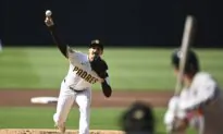Padres’ Dylan Cease Fans 11 Braves in 7 Shutout Innings