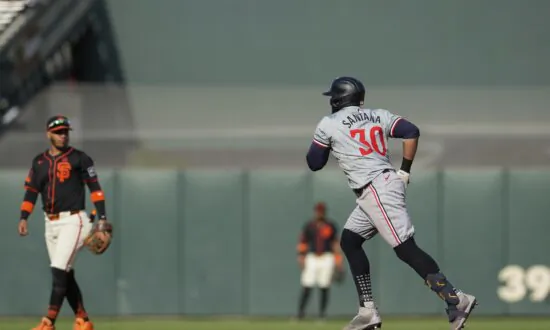 Carlos Santana Homers to Break 6th-Inning Tie, the Twins Beat the Giants 4–2
