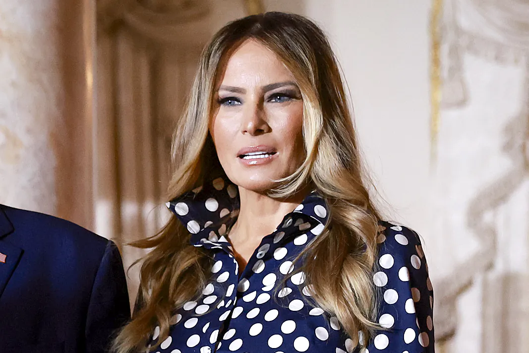 Former First Lady Melania Trump at her Mar-a-Lago home in Palm Beach, Fla., on Nov. 15, 2022. (Joe Raedle/Getty Images)