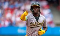 Butler’s Three Home Runs Lead A’s Power Show in 18-3 Rout of Phillies