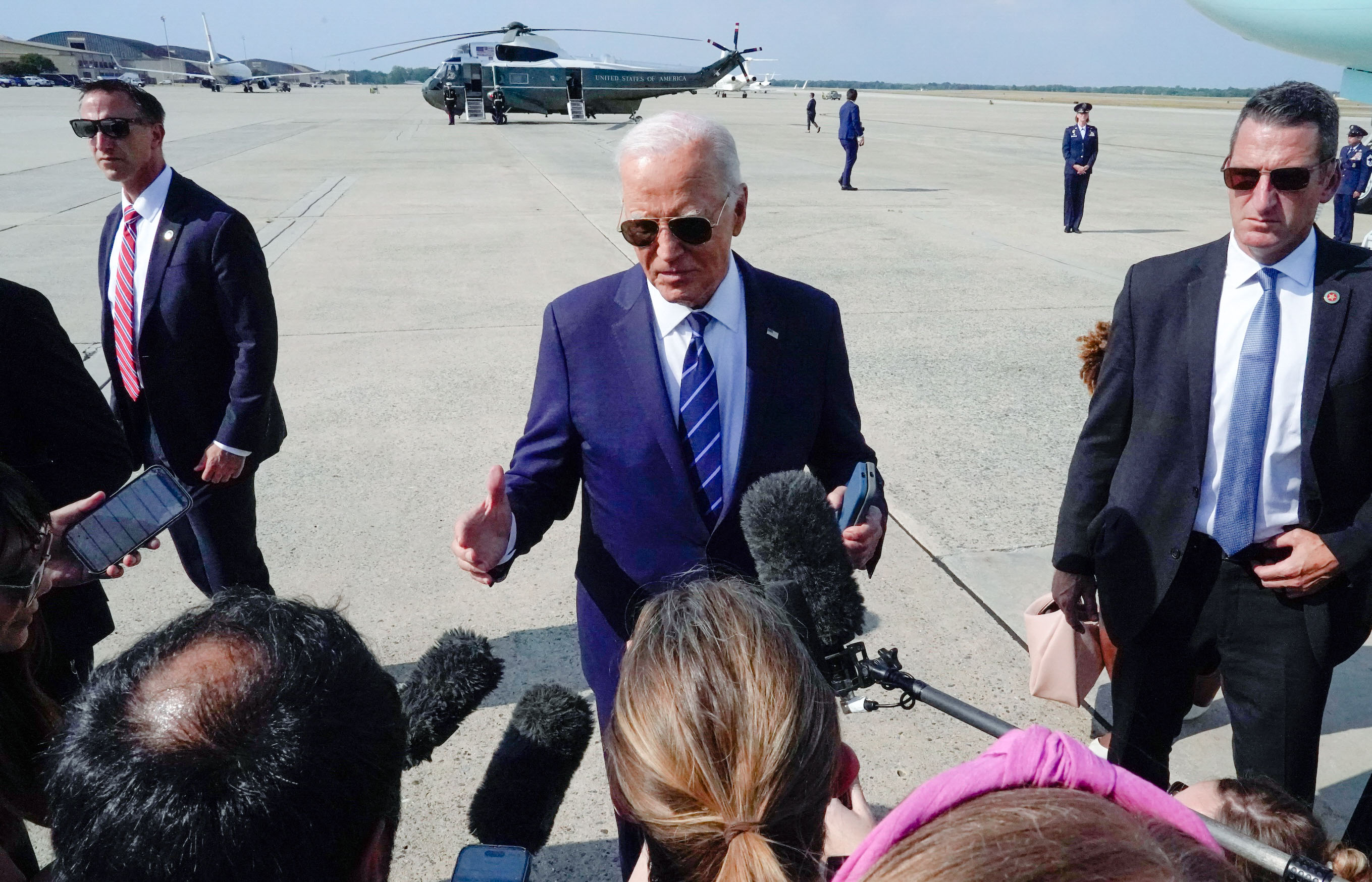 Biden on His Call With Trump, the 2024 Election, JD Vance, and Secret Service