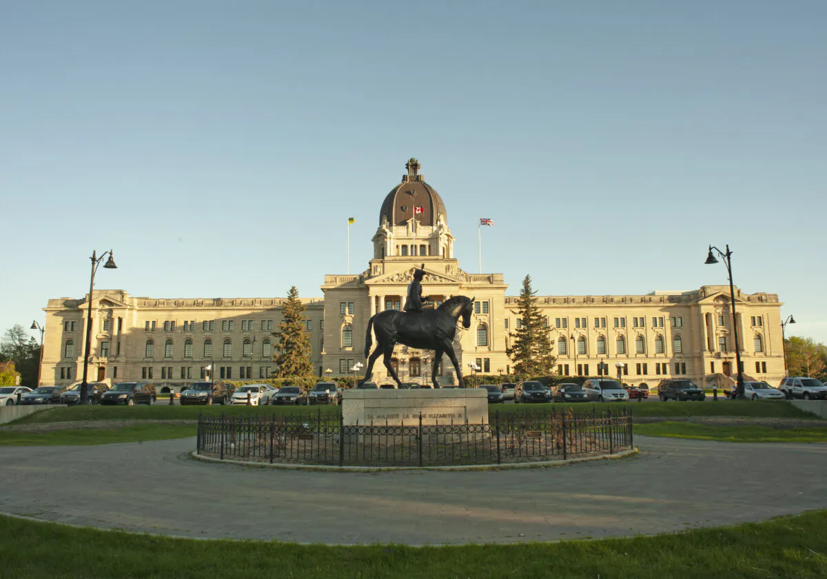 The Saskatchewan Legislative Building in Regina in a file photo. (The Canadian Press/Mark Taylor)