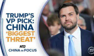 VP Pick Vance: China the Biggest Threat to the US
