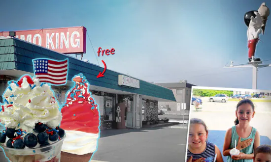 Patriot Ice Cream Shop Rewards Free Soft Serve to Kids Able to Recite Pledge of Allegiance Thru July