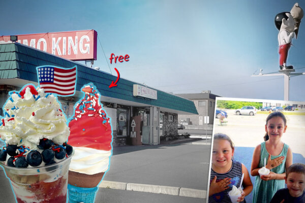 Patriot Ice Cream Shop Rewards Free Soft Serve to Kids Able to Recite Pledge of Allegiance Thru July