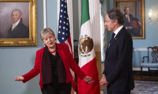 Blinken Meets With Mexican Foreign Secretary Alicia Barcena