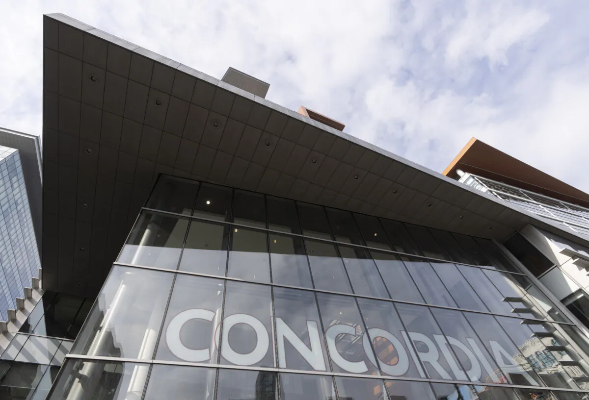 Concordia University is seen in Montreal, on Feb. 23, 2024. (The Canadian Press/Christinne Muschi)