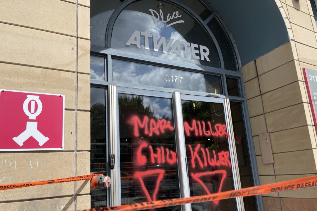 Montreal Office of Immigration Minister Vandalized