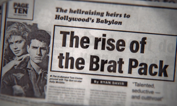 Newspaper cover in BRATS