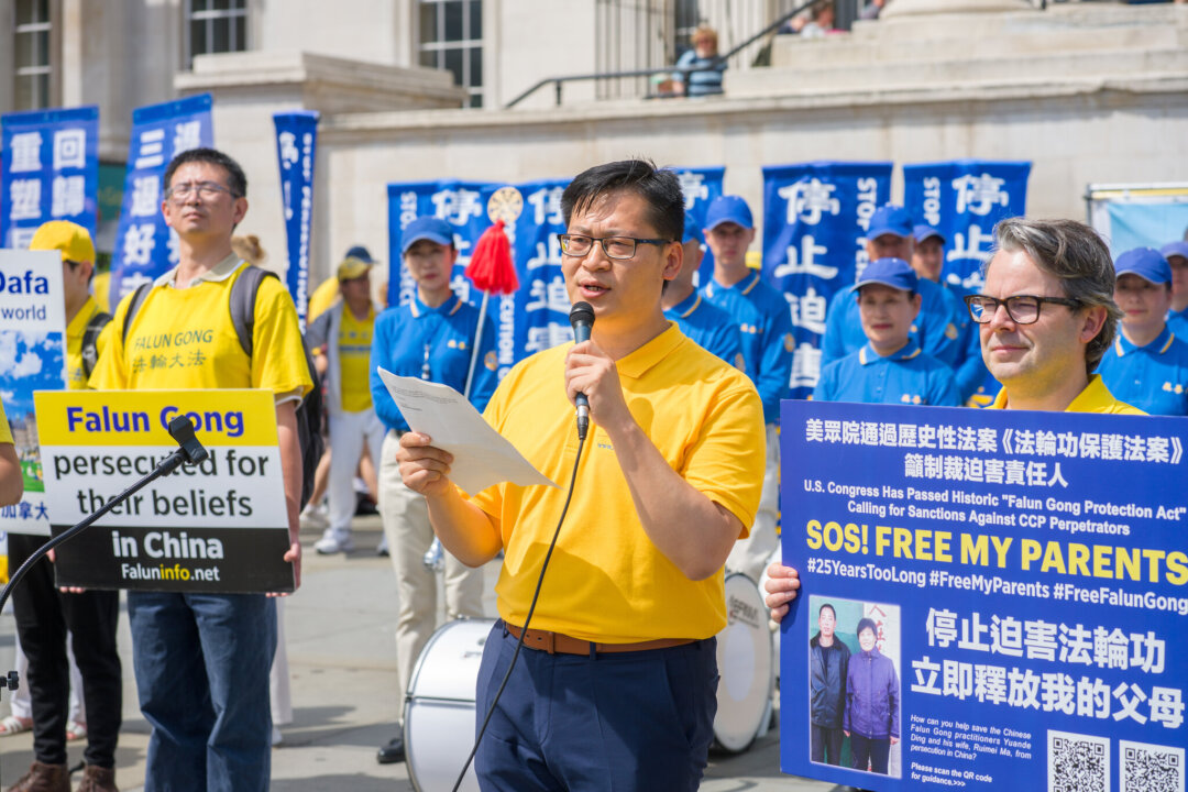 Son of Falun Gong Practitioner Imprisoned in China Seeks His Release