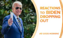 Reactions to Biden Dropping Out of Presidential Race; Secret Service Chief Testifies Today | NTD Good Morning (July 22)